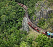 Kuranda Scenic Rail near Red Peak